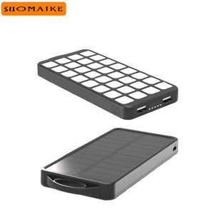 Chargeur portable solaire Powerbank 8000mAh téléphone portable double USB Charge rapide <span class=keywords><strong>batterie</strong></span> <span class=keywords><strong>externe</strong></span> solaire pour téléphone - Product Image 1