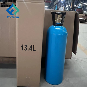 Fabricante de aluminio inoxidable CO2 cilindro de gas de oxígeno ISO7866 3.4L 6.7L 10L cilindro de gas de aluminio CO2 para la venta - Product Image 5