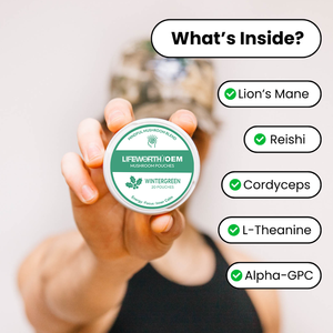 LIFEWORTH Sachets Nootropiques Avancés avec 200 mg de Caféine Naturelle et Alpha GPC - <span class=keywords><strong>Énergie</strong></span> Sans Calories et Soutien Cognitif - Product Image 4