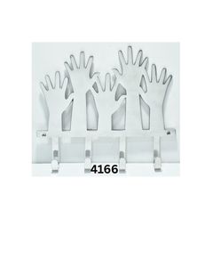 Modern Metal <b>Wall</b> <b>Hooks</b> with Hand Shape Design Decorative Hanging Rack <b>for</b> <b>Keys</b> Bags & Home Organizer Available at Export Price - Product Image 4