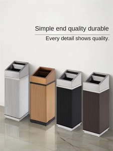 High Quality Decorative Standing <strong>Smoke</strong> <strong>Bin</strong> for Luxury Club and Restaurant Hallway Trending Large Capacity Waste <strong>Bin</strong> - Product Image 3