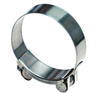Ventes directes d'usine Collier de serrage de type européen Collier de serrage en acier galvanisé Collier de serrage en acier inoxydable