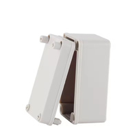 Boîtier en plastique étanche IP67, boîte de jonction en ABS/PC, certifié CE, test de fil lumineux 650, pour applications électriques extérieures