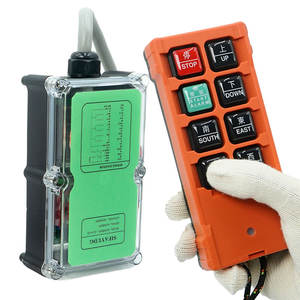 Nuevo diseño Anti-rolling 6 botones de una sola velocidad máquina de elevación Control remoto de radio industrial - Product Image 4