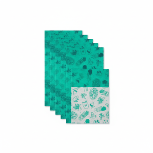 Collezione di fodera per frigorifero Non adesivo, tagliato per adattarsi, 12x24 ", mercato acquatico, 6 pezzi | Importazioni di Design - Product Image 1