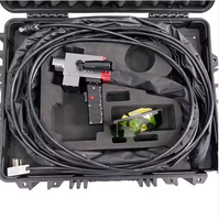 Nettoyeur laser à fibre pulsée portable 100W, refroidi par air, machine de nettoyage laser manuelle de précision pour le décapage de la rouille sur le bois et la pierre