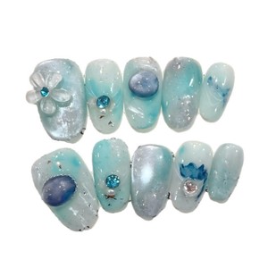 Faux <span class=keywords><strong>ongles</strong></span> artisanaux détachables pour étudiantes, style mignon, effet blanchissant, polyvalents, à <span class=keywords><strong>dessin</strong></span> manuel - Product Image 5