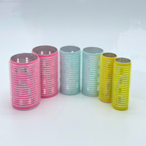 Tóc dính Lint Con lăn tóc uốn Con lăn thiết lập dài nhựa thợ làm tóc dụng cụ uốn cán nhôm tóc con lăn Bộ dụng cụ uốn - Product Image 2