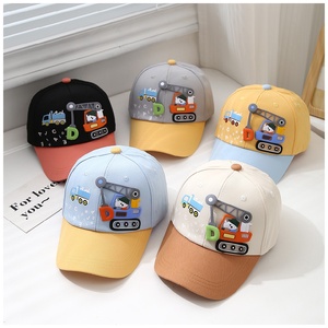Casquettes de baseball unisexes pour enfants, motif dessin animé, printemps-automne, avec design 3D et <span class=keywords><strong>patch</strong></span> en cuir, style snapback, vente en gros - Product Image 1