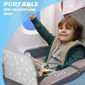Échantillon gratuit Vente chaude Plateau de voyage pliable pour enfants Jouet de collation Plateau de table pour tout-petits Plateau de siège auto pour enfants Activités de voyage en voiture - Product Image 6