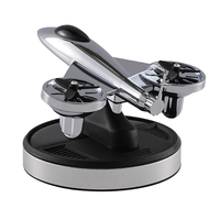 Purificateur de parfum d'intérieur de voiture de luxe purificateur d'air solaire diffuseur de parfum de forme d'avion