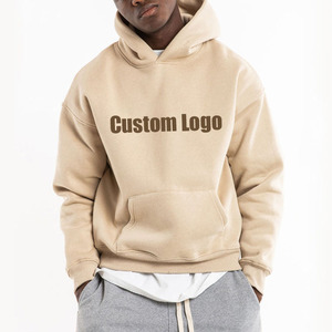<span class=keywords><strong>Felpa</strong></span> con cappuccio <span class=keywords><strong>Oversize</strong></span> in cotone di alta qualità con cappuccio di base in pile di spessore a tracolla felpe con cappuccio da uomo in bianco - Product Image 2