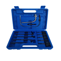 Kit de pompe d'extraction pneumatique 6l, huile et liquide, Transmission automatique, système de remplissage ATF bidirectionnel, distributeur avec adaptateur 14 pièces