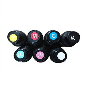 YILEE Super Color Quality Natural 7 Color 1000ml UV pour film de transfert CMYK Blanc Vernis Impression numérique Guangdong YL7506 - Product Image 4