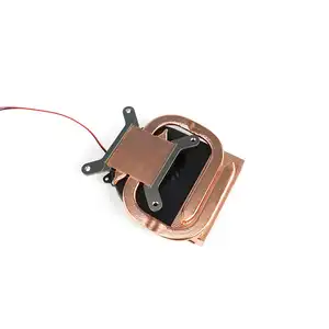 定制中央处理器消费电子铜风扇服务器散热器，用于精密数控加工散热器