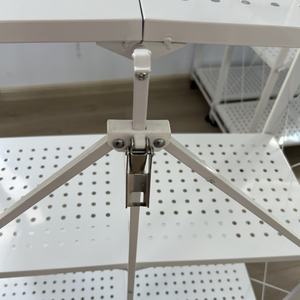 Estante Metálico Plegable de 5 Niveles, Desmontable, Apilable, para Almacenamiento en el Hogar y la Cocina - Product Image 4