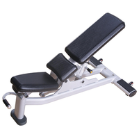 Banc de musculation réglable commercial à prix d'usine, grand banc de fitness pour entraînement de force, vente chaude