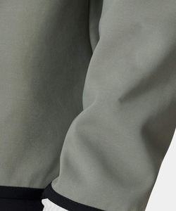 Sweat-shirt de golf à manches longues ajusté à séchage rapide pour homme avec broderie personnalisée et fermeture éclair quart de zip - Product Image 2