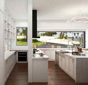 Juego Completo de Muebles de Cocina Negros de Diseño Contemporáneo para Clientes, Listos para Armar - Product Image 3