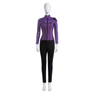 Disfraces de cosplay personalizados de Hawkeye New <span class=keywords><strong>Kate</strong></span> Bishop para adultos, inspirados en la película de televisión de Halloween, para actuaciones en eventos. - Product Image 5