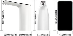 Nouveauté : Distributeur d'eau portable de 5 gallons, mini pompe électrique pour bouteille d'eau potable - Product Image 3
