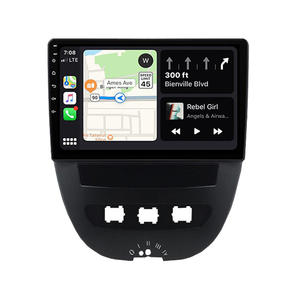 Autoradio Android 10 pouces WiFi GPS BT FM AM RDS DSP 2 Din Carplay Android <span class=keywords><strong>Auto</strong></span> <span class=keywords><strong>Radio</strong></span> pour Peugeot <span class=keywords><strong>107</strong></span> 2005 - 2014 Toyota Aygo - Product Image 4