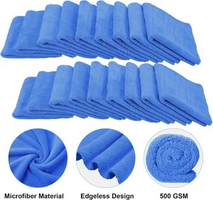 Chiffon et serviette de nettoyage en microfibre écologiques personnalisés en gros pour le lavage de voitures et l'utilisation en cuisine - Product Image 4