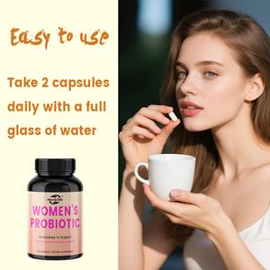 Private Label OEM Women's Probiotic <b>Capsules</b> D Mannose Cranberry for Digestive Health Vaginal Health Immune Support Supplements - Product Image 4