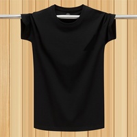 Camiseta de Manga Corta para Hombre, Estampado Gráfico, Corte Holgado, Cómoda para Actividades al Aire Libre, con Estampado de Letras, Cuello Redondo, Algodón Suave, Nueva Colección 2026