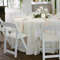 Chaise pliante en résine légère de haute qualité pour les événements de mariage de jardin Chaises blanches portables en plein air Cuisine Banquet Extérieur