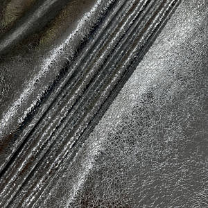 Película Metálica Craquelada, <span class=keywords><strong>Piel</strong></span> de Oveja Genuina, Material de Cuero de Oveja para <span class=keywords><strong>Sandalias</strong></span> y Bolsos - Product Image 4