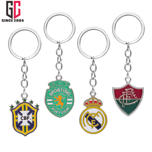 Брелок для ключей с металлическим эмалью из цинкового сплава - Product Image 3