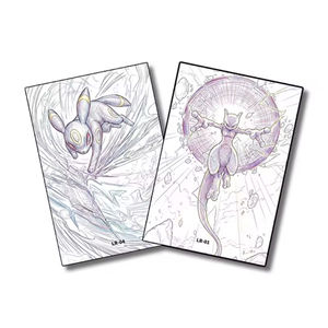 Nouvelles cartes de collection rares Eif Baby, figurines d'anime, boîtes mystères, art de <span class=keywords><strong>dessin</strong></span> au trait <span class=keywords><strong>Pokémon</strong></span>, boîte booster, jeux de société - Product Image 1