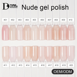 Nouvelle Arrivée <span class=keywords><strong>BD</strong></span> Nude Gel Polish – Vernis Gel Nude Translucide Sans HEMA – Gel Rose Nude Effet Jelly – Vente en Gros Usine de Vernis Gel Jelly - Product Image 2