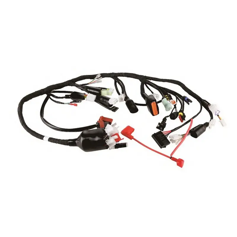 Cymanu IATF16949 ROHS Complete Motorcycle Wiring Harness Custom Electrical Equipment with OEM ODM Application