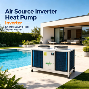 Pompe à chaleur pour piscine à source d'air à fréquence variable, haute performance (COP), chauffe-eau pour piscine à technologie Inverter - Product Image 2
