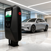 Estación de Carga Comercial para Vehículos Eléctricos 7/11/22kW Tipo 2 OCPP 1.6J IP54 Montada en Pared Solución de Estacionamiento para Lugares de Trabajo Nuevo Jinghu TA-AC-L-B