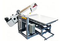 Machine de découpe d'angle pour éponges, équipement de découpe de mousse haute efficacité