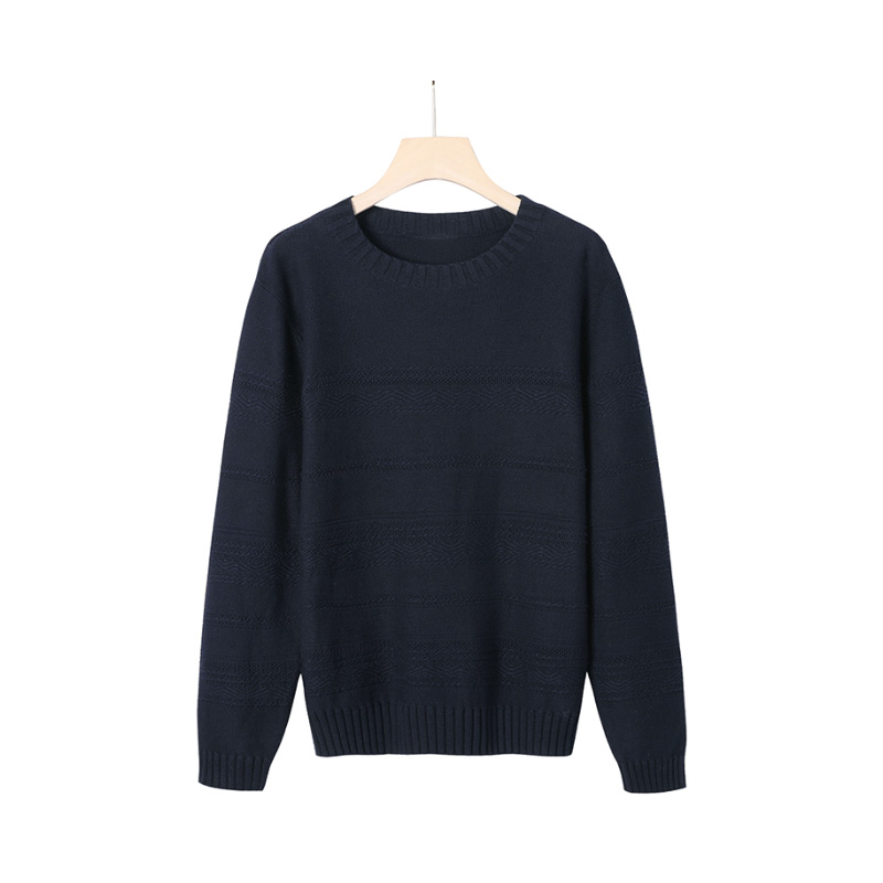 Knitwear Clothing Manufacturers Custom Cotton Fashion Sweaters Jumper Men Winter Long Sleeve Knit Sweater