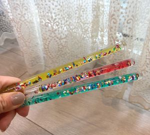 Manufacturer's Wholesale Classic Toys Mini Sensory Stick Plastic Color Glitter Wand for Sensory <b>Play</b> (BA-1103 spiral wand) - Product Image 6