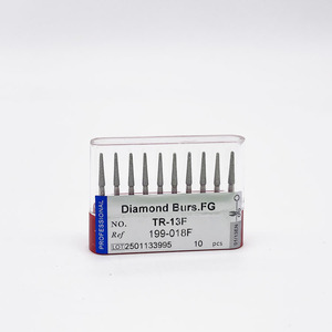 China de alta calidad FG Dental Lab TR19 TR13F TR13EF TFS31 TFS21 SR11 TC10 WR44 <span class=keywords><strong>EX11</strong></span> EX12 CR11EF 847KR16 Diamond Burs Dental Bur - Product Image 2