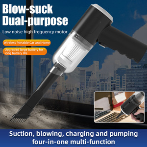 <span class=keywords><strong>Mini</strong></span> Aspirateur Sans Fil Haute Puissance pour Voiture, Nettoyage Multi-Fonctions Souffleur d'Aspiration, Aspirateur à Main pour Automobile avec Design en Barre - Product Image 4