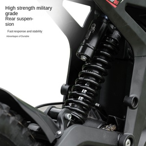 HEZZO D6Pro Bici Elettrica da Fuoristrada 72V 13000W con Motore Centrale, E-bike 440Nm, Bicicletta Elettrica Off-Road 40Ah a Lunga Autonomia - Product Image 3