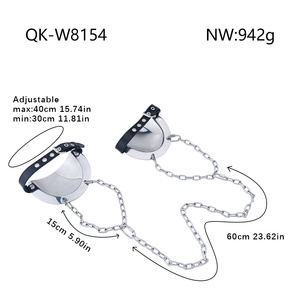 QKKQ Pinces en métal fétichistes pour mamelons pour femmes avec longueur réglable pour une sensation légèrement douloureuse Jouet érotique adapté - Product Image 6