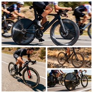 Cuadro de Bicicleta de Carretera de Fibra de Carbono T800 con Molde Abierto HUDUD, Freno de Disco de Montaje Plano, Gran Oferta - Product Image 6