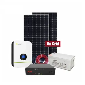 Sistem Energi surya lengkap dalam Grid untuk sistem surya terikat Grid proyek tenaga surya 1MW untuk stasiun daya industri
