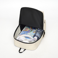 Mochila para Portátil de Estilo Minimalista, Material de Poliéster Suave, Gran Capacidad, para el Trabajo Diario