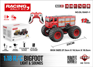 Camión <span class=keywords><strong>de</strong></span> <span class=keywords><strong>Control</strong></span> <span class=keywords><strong>Remoto</strong></span> <span class=keywords><strong>a</strong></span> Escala 1:18 <span class=keywords><strong>de</strong></span> 2.4GHz, Autobús Escolar RC, Camión Todoterreno con LED y Sonido, Vehículo Todoterreno - Product Image 6