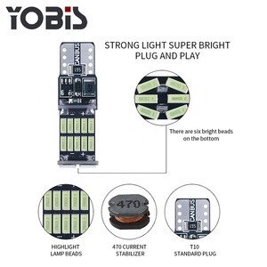 Đèn Đọc Sách T10-4014-26smd Không Lỗi Đèn Led 12V Cho Xe Hơi Nội Thất Ô Tô - Product Image 3