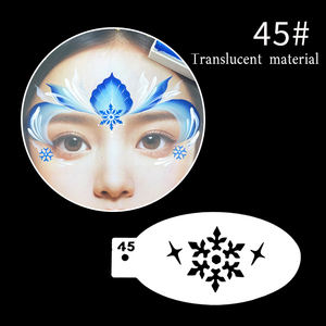 Modelli di tatuaggi temporanei riutilizzabili autoadesivi per decorazioni su mani, viso e corpo. - Product Image 6